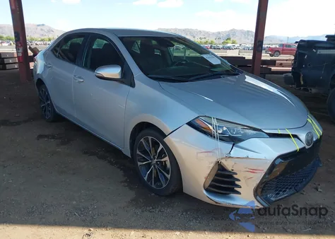 2017 Toyota Corolla Se z USA, uszkodzony, nr VIN 2T1BURHE6HC817461